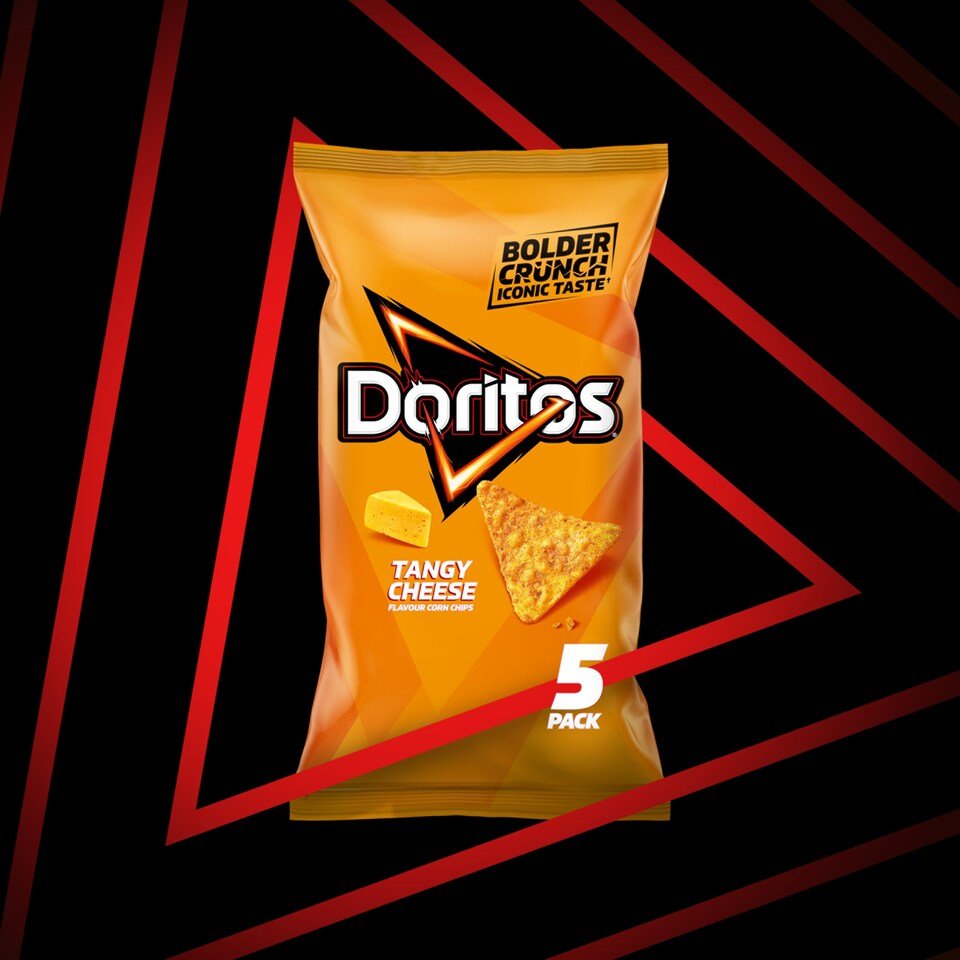 Doritos Tangy Cheese Tortilla Chips Multipack 5x30g UK Snacks AK World Mart