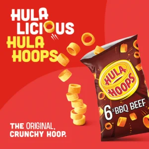 Hula Hoops BBQ Beef Multipack Crisps 6x24g Buy Online UK – akworldmart