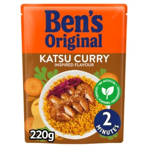 Ben's Original Katsu Curry Microwave Rice 220g UK | AK World Mart