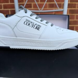 Versace Jeans Couture White Trainers – Brand New Designer Sneakers