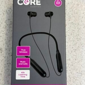 CORE C600 Bluetooth Neckband Earphones Wireless Headphones 40H UK