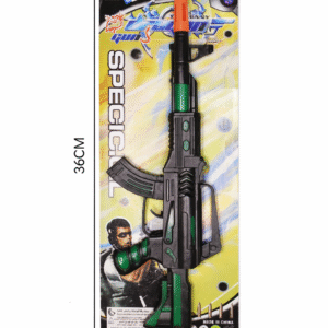 Toy Assault Rifle Play Gun for Kids – Military Roleplay Pretend Toy Weapon | AK World Mart UK