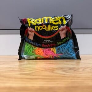 Ramen Noodlies Sensory Stretch Toy Fidget Noodle Strings 5 Pack Kids