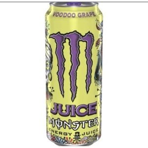 Monster Juice Voodoo Grape energy and juice drink can