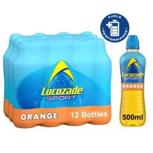Lucozade Sport Drink Orange 12 x 500ml bottles