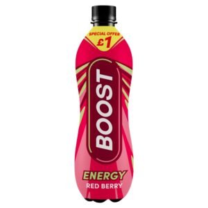 Boost Energy Red Berry 12 x 500ml cans
