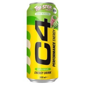 C4 Twister Pineapple Zero Sugars Explosive Performance Energy Drink 12 x 500ml cans