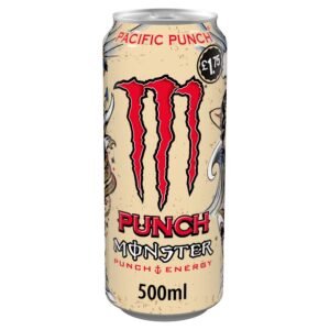 Monster Energy Drink Pacific Punch 12 x 500ml cans (price-marked £1.75 each)