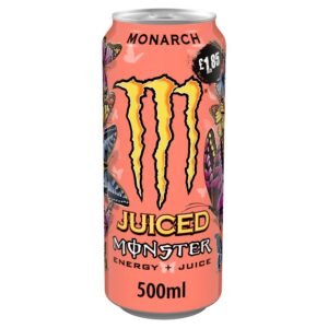 Monster Energy Drink Monarch 12 x 500ml cans (price-marked £1.85 each)