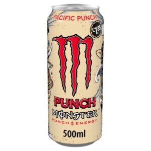Monster Energy Drink Pacific Punch 12 x 500ml cans (price-marked £1.85 each)