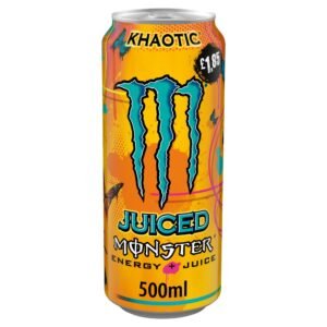 Monster Energy Drink Khaotic 12 x 500ml cans (price-marked £1.85 each)