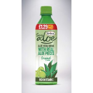 Grace Aloe Vera Original 12 x 500ml bottles (price-marked £1.29 each)