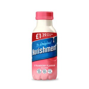 Nurishment The Original Strawberry Flavour Milk Drink 6 x 330ml units