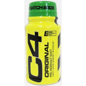 C4 Energy Sour Batch Bros Pre Work Out Shots 12 x 60ml cans