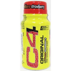 C4 Energy Strawberry Pre Work Out Shots 12 x 60ml cans