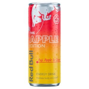 Red Bull Apple Edition Fuji Apple & Ginger Energy Drink 12 x 250ml cans (price-marked £1.75 each)
