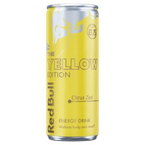 Red Bull Yellow Edition Citrus Zest Energy Drink 12 x 250ml cans (price-marked £1.75 each)