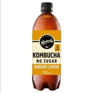 Remedy Kombucha Ginger Lemon 700Ml | UK Seller