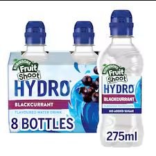 Fruit Shoot Hydro Blackcurrant Kids Juice Drink 8x275ml | UK Seller