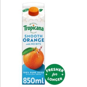 Tropicana Long Life Smooth Orange Fruit Juice 850Ml | UK Seller