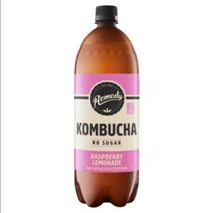 Remedy Kombucha Raspberry Lemonade 1L | UK Seller