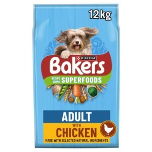 Bakers Adult Dry Dog Food Chicken and Veg 12kg | UK Seller product pack