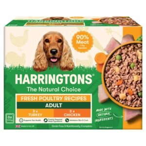 Harringtons Poultry Selection Box Dog Food 6X400g | UK Seller product pack
