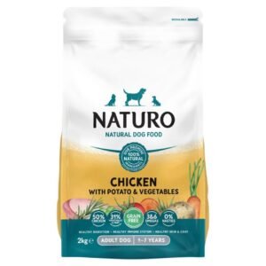 Naturo Grain Free Chicken With Potato & Vegetable 2Kg | UK Seller product pack