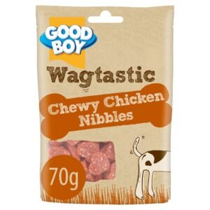 Good Boy Wagtastic Dog Treats Chicken Nibbles 70g | UK Seller product pack