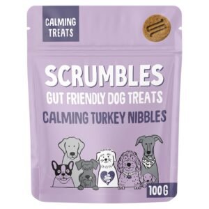 Scrumbles Nibbles Calming Dog Treats 100G | UK Seller product pack