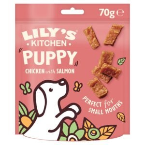 Lily's Kitchen Puppy Chicken & Salmon Nibbles 70G | UK Seller product pack