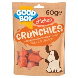 Good Boy Crunchies Dog Treats Chicken 60g | UK Seller product pack