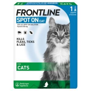 Frontline Spot On Cat Flea X1 0.5Ml | UK Seller product pack