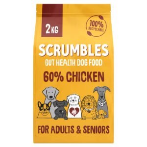 Scrumbles Chicken Dry Dog Food 2Kg | UK Seller product pack