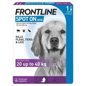 Frontline Spot On Large Dog Flea X1 2.68Ml | UK Seller product pack