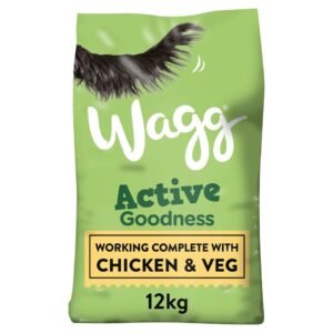 Wagg Active Goodness Chicken Dog Food 12Kg | UK Seller product pack