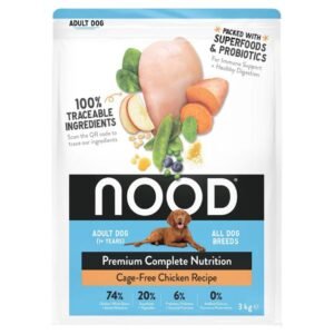 Nood Dog Premium Cage Free Chicken Recipe 3 Kilograms | UK Seller product pack