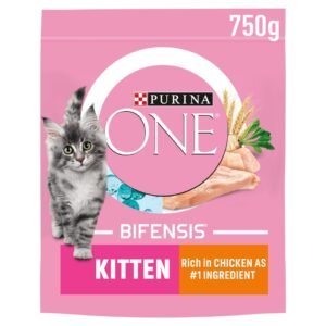 Purina One Kitten Dry Cat Food Chicken 750G | UK Seller product pack