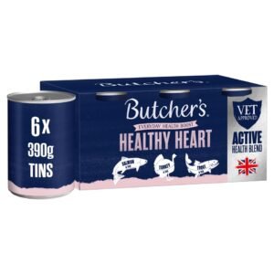 Butchers Grain Free Healthy Heart Dog Food 6X390g | UK Seller product pack