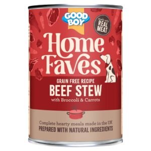 Good Boy Home Faves Grain Free Beef Stew Dog Food 395g | UK Seller product pack