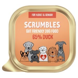 Scrumbles Duck Wet Dog Food 150g | UK Seller product pack