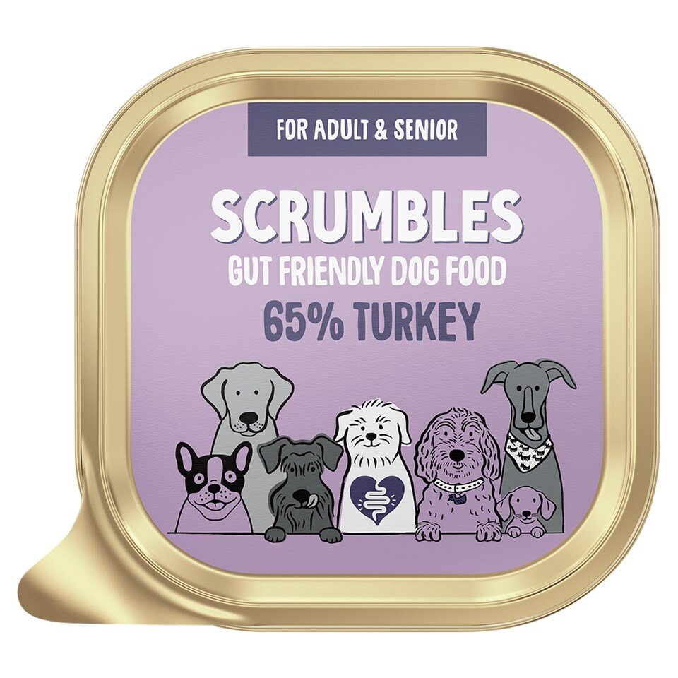 Scrumbles Turkey Wet Dog Food 150g | UK Seller product pack