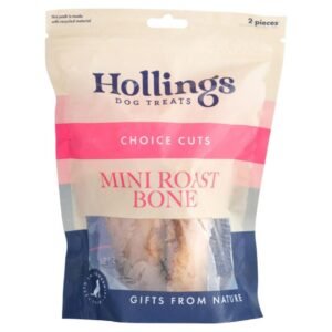Hollings Choice Cuts Mini Roast Bone Dog Treats 2 Pack | UK Seller product pack