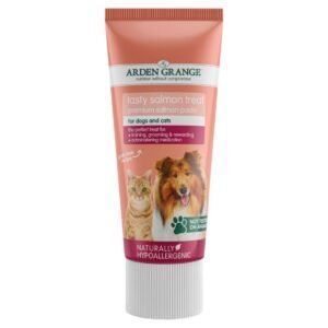 Arden Grange Tasty Salmon Dog Treat 75g | UK Seller product pack