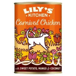 Lily's Kitchen Carnival Chicken with Sweet Potato & Turmeric for Dogs 400g | UK Seller product pack