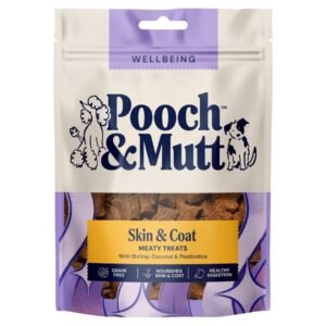Pooch & Mutt Probiotic Meaty Dog Treats - Shrimp & Coconut 120g | UK Seller product pack