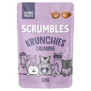 Scrumbles Krunchies Cat Calming 60g | UK Seller product pack