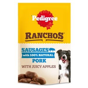 PEDIGREE Ranchos Sausages Dog Treats 60g | UK Seller product pack