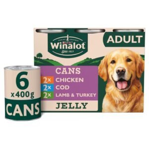 WINALOT® Classics Mixed in Jelly Wet Dog Food 6x400g | UK Seller product pack
