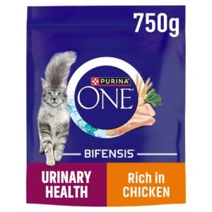 PURINA ONE Urinary Health Chicken Dry Cat Food 750g | UK Seller product pack